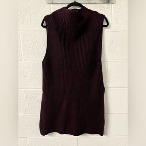 WILFRED sleeveless knit sweater